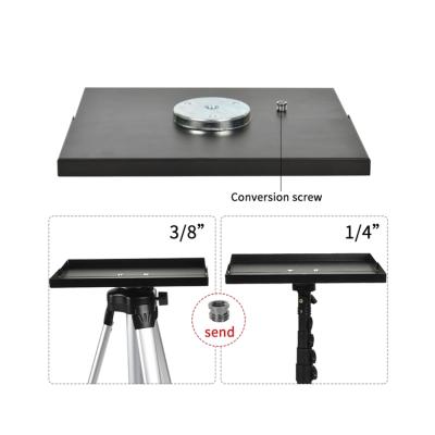 China 2021 Universal Laptop Tray Audio Live Broadcast Microphone Metal Sound Card Accessories PORTABLE Hot Sale PORTABLE Tripod for sale