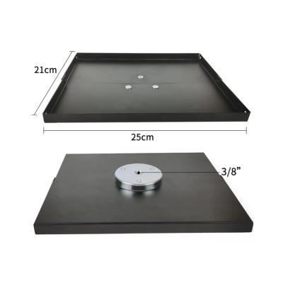 China PORTABLE Tripod Tray Sound Card Metal Tray Universal 21*25cm Laptop for sale