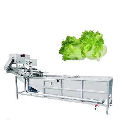 China High Efficiency Automatic Stainless Steel Ultrasonic Fruit Vegetable Washing Machine for sale