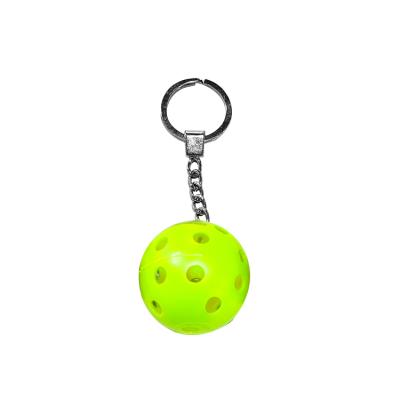 China Durable Wholesale Metal Keychain Pickleball Key Chain Accept Customize for sale