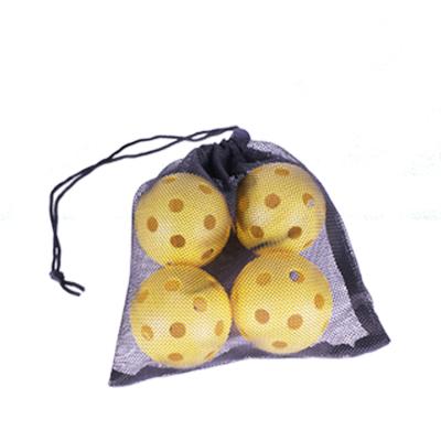 China Gifts Customized 40 Holes USAPA Outdoor Durable Pickleball Ball for sale