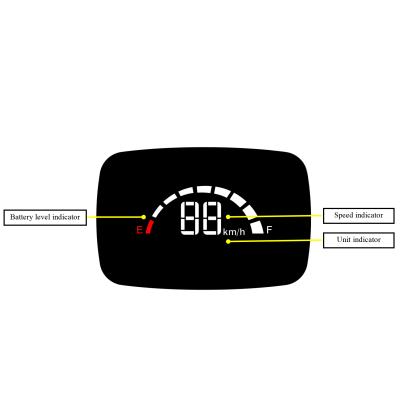 China Battery level indicator; Current Hot Selling Speedometer Yolin YL-71E Electric Bike Kit 36V 48V IP65 Ebike Waterproof Display for sale