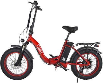 China Aluminum Alloy Aluminum Alloy 20 Inch 7 Speed ​​31mph 750w Customized E Folding Electric Bike for sale