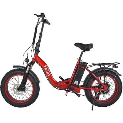 China 2021 Aluminum Alloy Lithium Battery 48v Aluminum Alloy 7 Speed ​​E Electric Bike Folding for sale