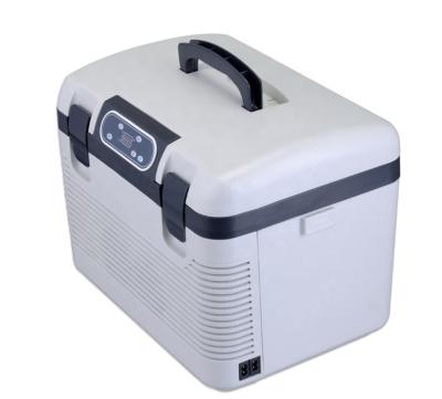 China Low Noise Box Car Cooling And Heating Refrigerator Car And Home Mini Car Refrigerator for sale