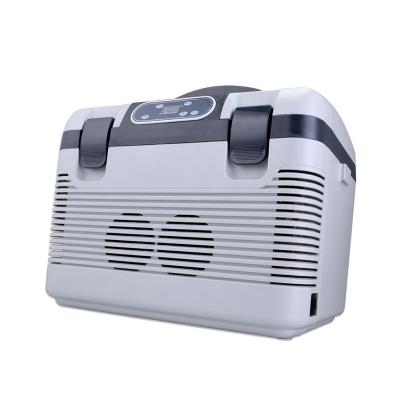 China Mini Car Portable Low Noise Fridge Box Freezer and Cooling Warm for Car for sale