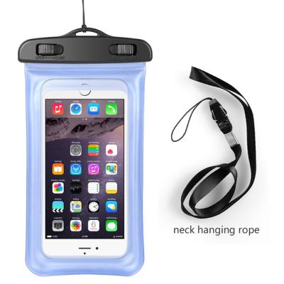 China Swimming Free Shipping! Cell Phone Waterproof Underwater Pouch Dry Bags Sealed Case Cover For iPhone 5 6 6s 7 8 plus X Xs Xr Max for sale