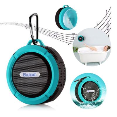 China Outdoor Waterproof Mini Wireless Blue Tooth and Shower Resistant Speaker with Mic Handsfree 5W Speaker for Smart Phone for sale