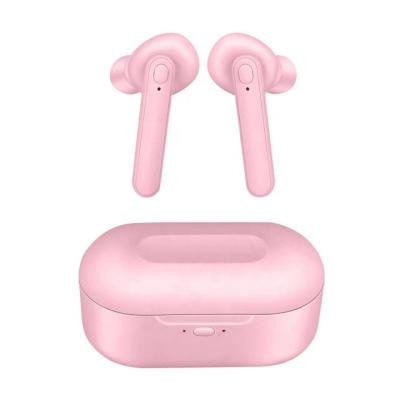 China Cute In-ear DT-5 BT 5.0 Mini Stereo Mobile Phone BT TWS In Ear Stereo Radio Earbuds Earbuds With Box Charging Holder for sale