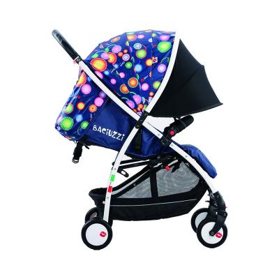 China Luxury Aluminum/Plastic/Fabric/Metal Foldable Baby Pram Buggy Light Weight Stroller Baby Stroller Made In China for sale