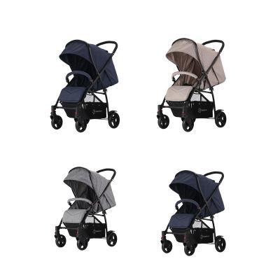 China Aluminum/Plastic/Fabric/Metal Commercial Cheap Classic Custom Lightweight Baby - Strollers Cool Pram Compact Doll Kids Stroller Manufacturers for sale