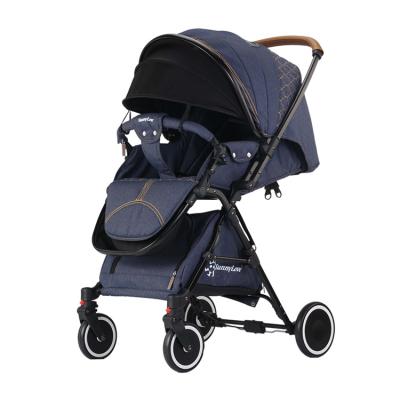 China High Quality Portable Quick Folding Easy Folding Baby Stroller System Stroller Baby Pram Stroller for sale