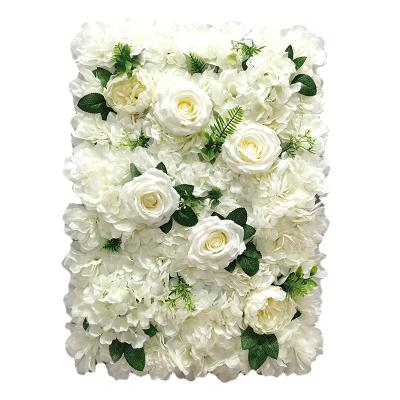 China The best price of Silk+plastic Art Artificial Arrival Panels Arch Angelina Amina Craft Flower Wall Backdrop on fabric for sale