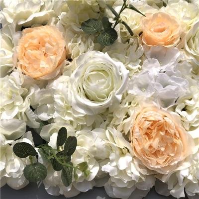 China Promotion 5D 5 D 40X60cm 40X60 40*60 Silk+plastic Backdrop 3M Cloth Back Hindi Flower Wall Party Paper Stage 4x8 3Pcs for sale