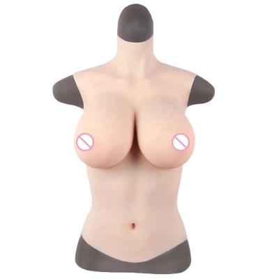 China Natural feeling 75c cup breast boob hobble queen high quality silicone artificial breast forms crossdresser transgender for sale