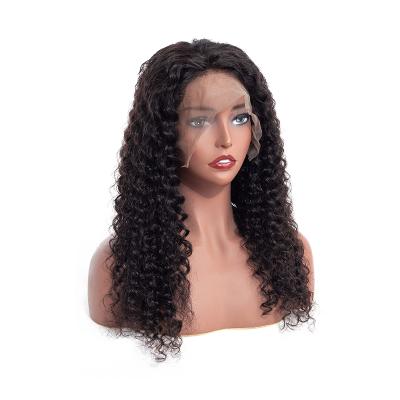 China Good Quality Pixie Human Hair Wigs Deep Wave Frontal Short Non Synthetic Full Hair 30 Inch Wig With Lace Front for sale