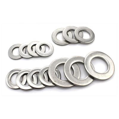 China Wedge Wholesale Custom Grade A2-70/A4-80 M3 M6 M9 M12 Flat Washer Stainless Steel Plain Flat Washers for sale