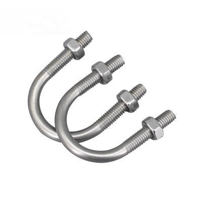 China Stainless steel Stainless Steel Stirrup Bolts U-bolts Din3570 U Bolt for sale