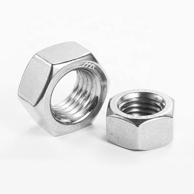 China Rust Anti DIN934 Hexagon nuts Carbon steel Stainless Steel SS304 316 Hex for sale