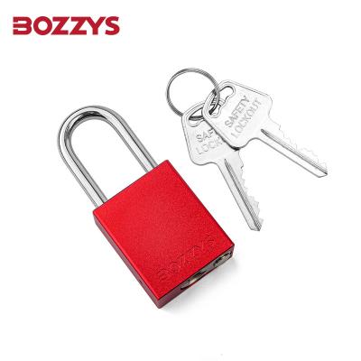 China Laser Printing Keyed Alike Padlocks Aluminum Lock Body With Rewritable Warning Signs for sale