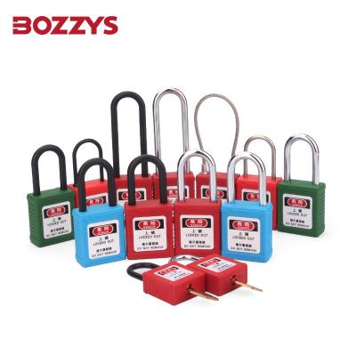 China OEM manufacturer lockout red Safety loto padlock For industrial equipment Prevent misuse With master keyPopular for sale