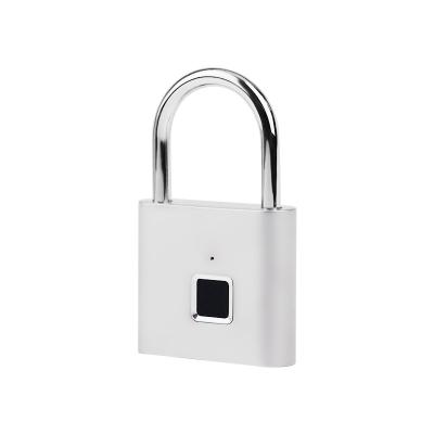 China 10 fingerprints Rainproof Smart fingerprint padlock for sale