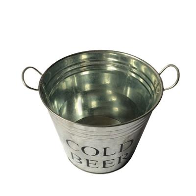 China Viable metal ice bucket for beer for sale