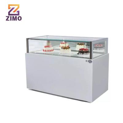 China Single-Temperature Bakery Store Mousse Cake Display Refrigerator for sale