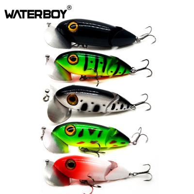 China WATERBOY 2 Multi Section Bait Fishing Tackle Joint Hard Artificial Pencil Lure New 6cm Snap 8.5g Fishing Lure WT-DP04 for sale