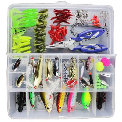 China 100PCS Mixed Fish Kit Hard Minnow Wobblers Crankbait Bait Tackle Artificial Fishing Lure Set SC-WH026 for sale