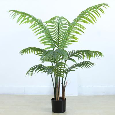 China Wholesale High Quality Modern Minimalist Home Artificial Synthetic Faux Tropical Plant Long Palm Tree For Outdoor for sale