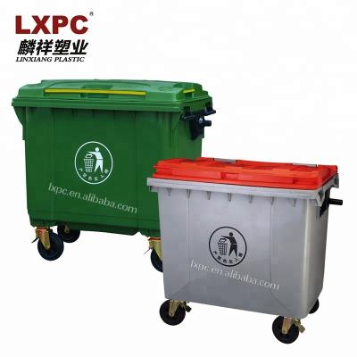 China Sustainable LXPC 1100 liter EN 840 / ISO 9001 / stocked bin for sale