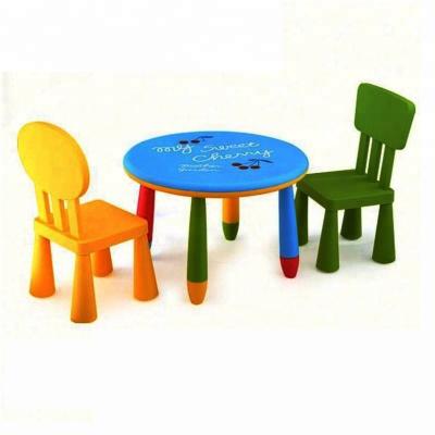 China High Quality Comfortable Design Plastic Kids Foam Study Table And Chairs for sale