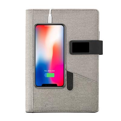 China Hot Selling High End Customized Notebook Storage Products Power Bank Notebook Charger Organizer Power Bank New for sale