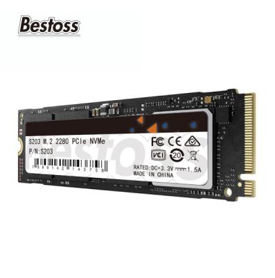 China Bestoss Silent Hot Selling Nvme Pcie 4.0 SSD M.2 SSD Discos OEM 128Gb 256Gb 512Gb 1Tb Internal SSD 1tb for sale