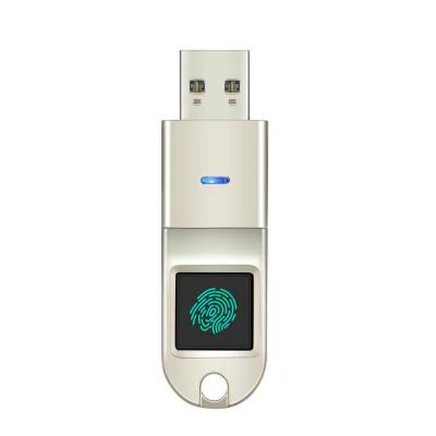 China Plastic Smart Phone Instruments Fingerprint USB Flash Drive for sale