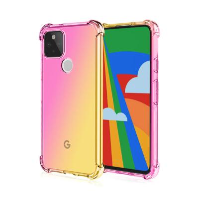 China Colorful PU Leather Protective Lightweight Shockproof Phone Case For Google Pixel 5 4 4a XL Case for sale