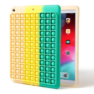 China Sleep / Wake Up For iPad 10.2 Rubber 2021 Case , For iPad 2021 9th Shockproof Silicone Cases for sale