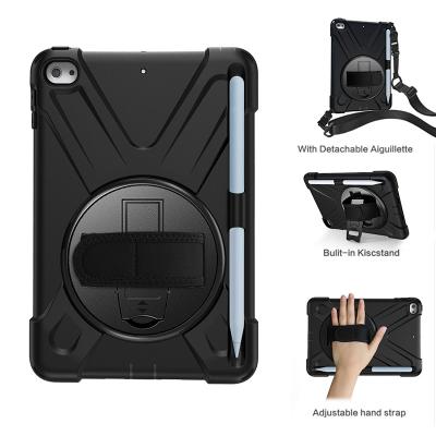 China Sleep / Wake Up Protective Case With Grip Hand Strap For iPad Mini 4 , For iPad Mini 5 Case Cover for sale