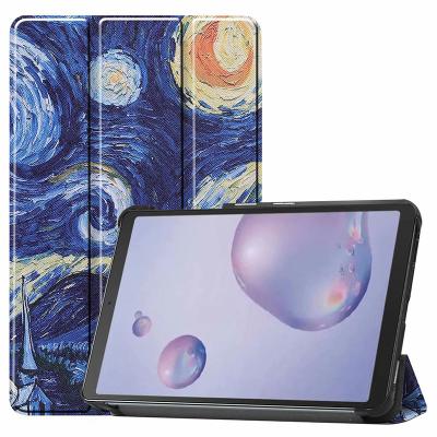 China Sleep / Wake Up Smart Triple Stand Case Folio Cover For Samsung Tab 10.1 Inch SM-T510 / SM-T515 Tablet 2019 Release for sale