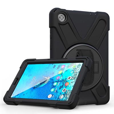 China Sleep / Wake For Lenovo Tab M8 HD 8505X / 8505F Shockproof Case With Hand Holder for sale