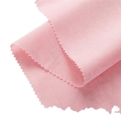 China Different Color Modern Design Memory Striped Poplin Fabric Modern Color Linen Cotton Fabric for sale