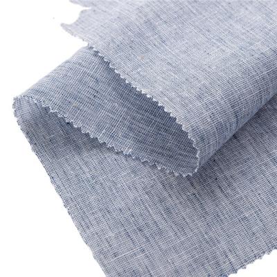 China Memory Modern Design Light Color Poplin Fabric Linen Cotton Fabric for sale