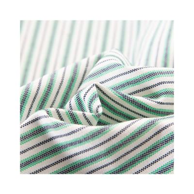 China Breathable Modern Design Oxford Striped Fabric 100% Cotton Oxford Cloth for sale