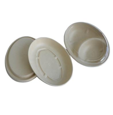 China 30oz Biodegradable Fruit Pulp Bagasse Packaging Biodegradable Home Compostable Tray for sale