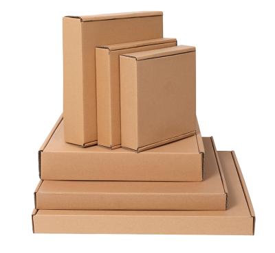 China Excellent Disposable Brown Kraft Paper Container Custom Size Accepted Bakery Box for sale