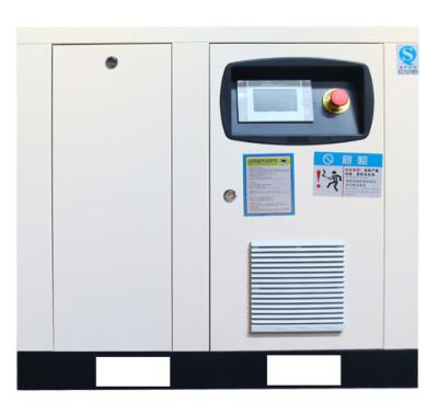 China Wholesale 8bar 45KW 22KW 30HP IP54 9.7m3/min Lubricated Power Frequency Air Compressor Rotary Screw Compressor For Sandblasting for sale