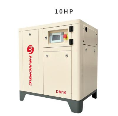 China Industrial Oil Cooled Lubricated Compressor Machine High Efficiency Motor Air Compressor 7.5kw Air Compressor Machine for sale