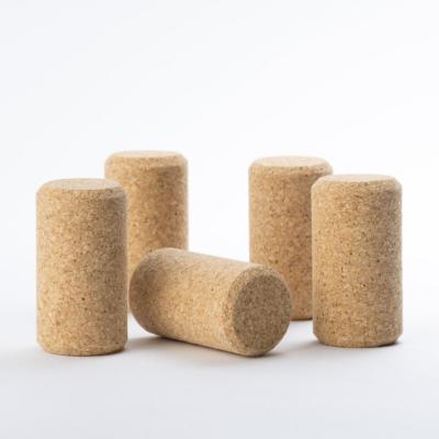 China Wine Bottle Wholesale 44*24mm Glass Bottle Granule Micro Cork Stopper for sale