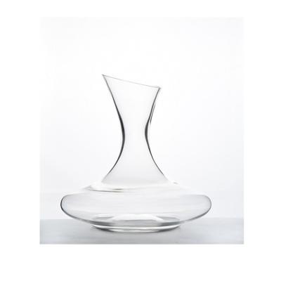 China Transparent classic design household wine decanter cheap lead free glass decanter for sale